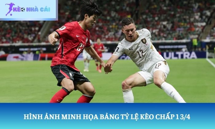 Kèo chấp 1 3/4 Kèo chấp 1 3/4