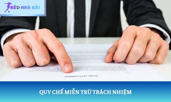 Miễn trừ trách nhiệm Miễn trừ trách nhiệm